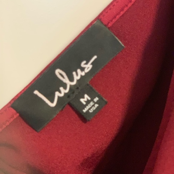 Moment for Life Wine Red Halter Jumpsuit - Picture 3 of 6